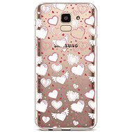 TopQ Samsung J6 silicone Hearts 37931 - Phone Cover