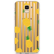 TopQ Samsung J6 silicone Pineapples 37906 - Phone Cover