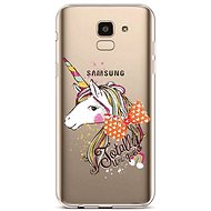 TopQ Samsung J6 silicone Totally Uni-que 37905 - Phone Cover
