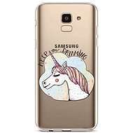 TopQ Samsung J6 silicone Dreaming 37903 - Phone Cover