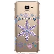 TopQ Samsung J6 silicone Snowflake 37901 - Phone Cover