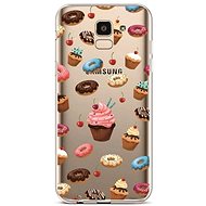 TopQ Samsung J6 silicone Cake Shop 37882 - Phone Cover