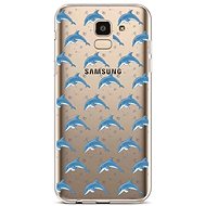 TopQ Samsung J6 silicone Dolphins 37879 - Phone Cover