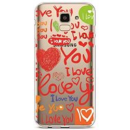 TopQ Samsung J6 silicone Love 37872 - Phone Cover