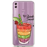 TopQ Honor 8X Silicone Rainbow Smoothie 37357 - Phone Cover