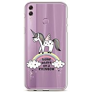 TopQ Honor 8X silicone Somewhere On A Rainbow 37230 - Phone Cover