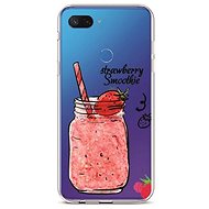 TopQ Xiaomi Mi 8 Lite silicone Strawberry Smoothie 36384 - Phone Cover