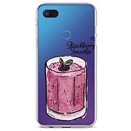 TopQ Xiaomi Mi 8 Lite silicone Blackberry Smoothie 36383 - Phone Cover