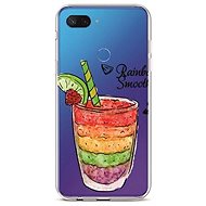 TopQ Xiaomi Mi 8 Lite Silicone Rainbow Smoothie 36382 - Phone Cover