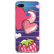 TopQ Xiaomi Mi 8 Lite silicone Strawberry 36358 - Phone Cover