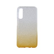 TopQ Samsung A7 glitter silver-orange 35472 - Phone Case