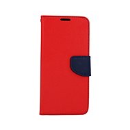 TopQ Samsung J6+ book red 35180 - Phone Case
