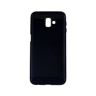 TopQ Samsung J6+ silicone black 35070 - Phone Case