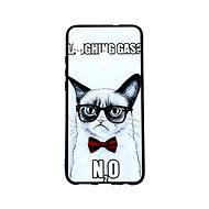 TopQ Honor 8X 3D silicone Grumpy Cat 34835 - Phone Case