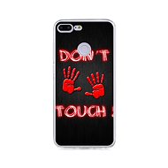TopQ Honor 9 Lite silicone Don't touch red 34020 - Phone Case