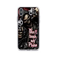 TopQ iPhone XS Max silicone Grim Reaper 34000 - Phone Case