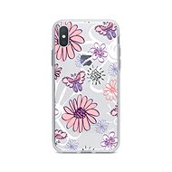 TopQ iPhone XS Max silicone Flowers 33991 - Phone Case