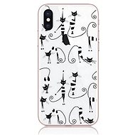 TopQ iPhone XS solid Cats 1 33636 - Phone Case