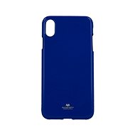 Mercury iPhone XS Max silicone blue 33336 - Phone Case
