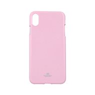 Mercury iPhone XS Max silicone light pink 33332 - Phone Case