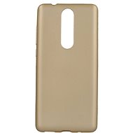 Jelly Flash Nokia 5.1 silicone gold matte 32296 - Phone Case