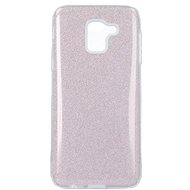 Forcell Samsung J6 glitter pink 31939 - Phone Case