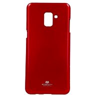 Mercury Samsung A8 Plus 2018 silicone red 28264 - Phone Case