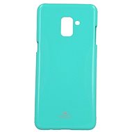 Mercury Samsung A8 Plus 2018 silicone mint 28263 - Phone Case
