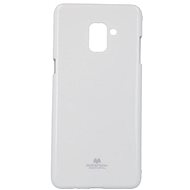 Mercury Samsung A8 Plus 2018 silicone white 28259 - Phone Case