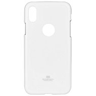 Mercury iPhone X silicone white 27242 - Phone Case