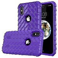 TopQ iPhone X Dragon purple 25076 - Phone Case