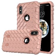 TopQ iPhone X Dragon pink 25069 - Phone Case