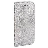 Forcell LG Q6 book Magic Book silver 23685 - Phone Case