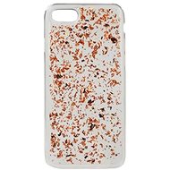 TopQ iPhone 7 silicone copper with shards 22882 - Phone Case