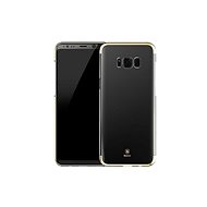 Baseus Samsung S8 Plus solid transparent gold 22623 - Phone Case