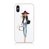 TopQ iPhone X Solid Lady 2 21212 - Phone Case