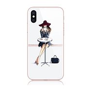 TopQ iPhone X Solid Lady 6 21211 - Phone Case