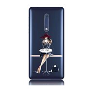 TopQ Nokia 5 silicone Lady 6 21179 - Phone Case