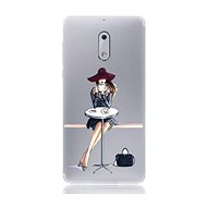 TopQ Nokia 6 silicone Lady 6 21159 - Phone Case