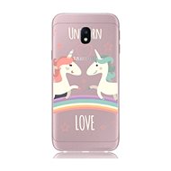 TopQ Samsung J7 2017 solid Unicorn Love 21070 - Phone Case
