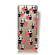 TopQ Samsung S8 Plus solid Panda love 18026 - Phone Case