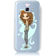 TopQ Samsung A3 2017 Solid Girl 3 16490 - Phone Case