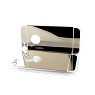 TopQ iPhone 7 silicone mirror silver - Phone Case