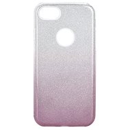 Forcell iPhone 8 glitter silver-pink 27293 - Phone Case