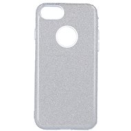 Forcell iPhone 8 glitter silver 27288 - Phone Case