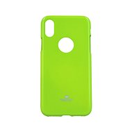 Mercury iPhone XS silicone lime 48553 - Phone Case