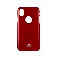 Mercury iPhone XS silicone red 48552 - Phone Case