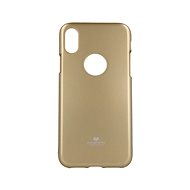 Mercury iPhone XS silicone gold 48539 - Phone Case