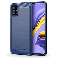 TopQ Samsung A51 silicone blue 47851 - Phone Cover