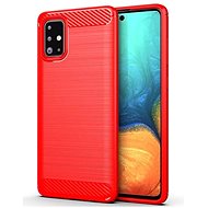 TopQ Samsung A71 silicone red 47708 - Phone Cover